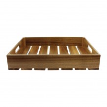 Κουτί Μπουφέ ξύλινο ακακίας με λαβές GN1 1x11cm βάθος TableCraft c484517 Κουτί Μπουφέ ξύλινο ακακίας με λαβές GN1 1x11cm βάθος TableCraft c484517