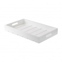 Κουτί Μπουφέ ξύλινο ακακίας με λαβές GN1 1x7cm βάθος άσπρο TableCraft c484520 Κουτί Μπουφέ ξύλινο ακακίας με λαβές GN1 1x7cm βάθος άσπρο TableCraft c484520