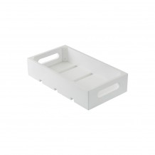 Κουτί Μπουφέ ξύλινο ακακίας με λαβές GN1 3x7cm βάθος άσπρο TableCraft c484527 Κουτί Μπουφέ ξύλινο ακακίας με λαβές GN1 3x7cm βάθος άσπρο TableCraft c484527