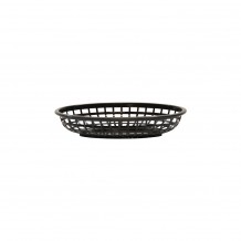 Καλάθι σερβιρίσματος PP Πλαστικό οβαλ 23 5x15 5x5cm μαύρο TableCraft Σετ 12 c484539 Καλάθι σερβιρίσματος PP Πλαστικό οβαλ 23 5x15 5x5cm μαύρο TableCraft Σετ 12 c484539