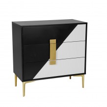 NEW YORK ΣΥΡΤΑΡΙΕΡΑ 3ΣΥΡΤΑΡΙΑ ΛΕΥΚΟ ΜΑΥΡΟ 80x40xH80cm c484664 NEW YORK ΣΥΡΤΑΡΙΕΡΑ 3ΣΥΡΤΑΡΙΑ ΛΕΥΚΟ ΜΑΥΡΟ 80x40xH80cm c484664