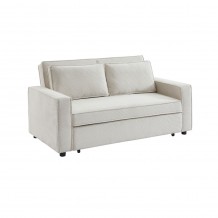 CUBO ΚΑΝΑΠΕΣ ΚΡΕΒΑΤΙ 3ΘΕΣΙΟΣ OFF WHITE 172x89xH89cm c484665