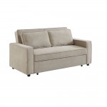 CUBO ΚΑΝΑΠΕΣ ΚΡΕΒΑΤΙ 3ΘΕΣΙΟΣ LATTE 172x89xH89cm c484666