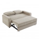 CUBO ΚΑΝΑΠΕΣ ΚΡΕΒΑΤΙ 3ΘΕΣΙΟΣ LATTE 172x89xH89cm c484666