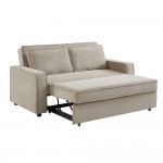 CUBO ΚΑΝΑΠΕΣ ΚΡΕΒΑΤΙ 3ΘΕΣΙΟΣ LATTE 172x89xH89cm c484666