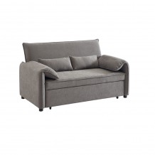 RUBIK ΚΑΝΑΠΕΣ ΚΡΕΒΑΤΙ 3ΘΕΣΙΟΣ ΓΚΡΙ 161x84xH92cm c484668