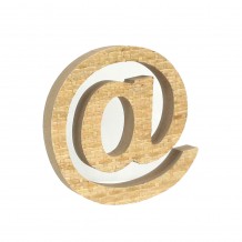 KAMIRA ΔΙΑΚΟΣΜΗΤΙΚΟ MDF RATTAN ΦΥΣΙΚΟ 15x2 5xH16cm c484730