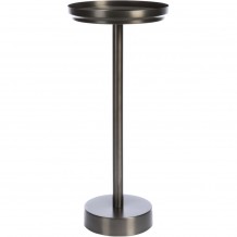 Βάση σαμπανιέρας επιδαπέδια inox υψηλής ποιότητας φινίρισμα μαύρο ματ φ28xΥ64cm σειρά RONDO XL BOOM c484899