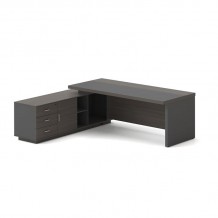 VIP Γραφείο Αριστερή Γωνία Απόχρωση Grey Walnut c484926 VIP Γραφείο Αριστερή Γωνία Απόχρωση Grey Walnut c484926