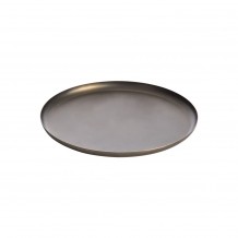 Δίσκος σερβιρίσματος inox υψηλής ποιότητας φινίρισμα μαύρο ματ φ25cm σειρά BAO XL BOOM c484962