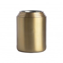 Θήκη μπουκαλιών wine cooler αλουμινίου υψηλής ποιότητας φινίρισμα χρυσό ματ φ15xΥ20cm σειρά LAPS XL BOOM c484976 Θήκη μπουκαλιών wine cooler αλουμινίου υψηλής ποιότητας φινίρισμα χρυσό ματ φ15xΥ20cm σειρά LAPS XL BOOM c484976