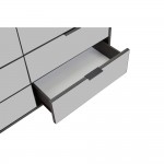 SPECCHIO ΣΥΡΤΑΡΙΕΡΑ 6ΣΥΡΤΑΡΙΑ ΜΑΥΡΟ OAK ΚΑΘΡΕΠΤΗΣ 120x39xH80cm c484991