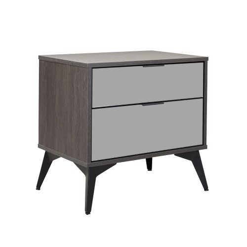 SPECCHIO ΚΟΜΟΔΙΝΟ 2ΣΥΡΤΑΡΙΑ ΜΑΥΡΟ OAK ΚΑΘΡΕΠΤΗΣ 58x39xH55cm c484992