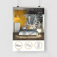 LUCIDO ΚΡΕΒΑΤΟΚΑΜΑΡΑ SET 3 1 ΛΕΥΚΟ OAK ΦΥΣΙΚΟ c484997 LUCIDO ΚΡΕΒΑΤΟΚΑΜΑΡΑ SET 3 1 ΛΕΥΚΟ OAK ΦΥΣΙΚΟ c484997