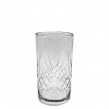 Πλαστικό ποτήρι SAN πισίνας 60cl διαφανές φ8 5x15 5cm Σειρά Firenze Σετ 6 c485077