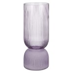 Βάζο ArteLibre Μοβ Γυαλί 26cm c485600