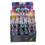 Στυλό Disco Ball Με LED Πλαστικό 16cm Σε 3 Χρώματα c485975