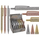 Στυλό Glitter Πλαστικό 15cm Σε 3 Χρώματα c485976
