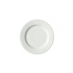 Σετ 6 πιάτα ρηχά πορσελάνης λευκά 20cm c48612