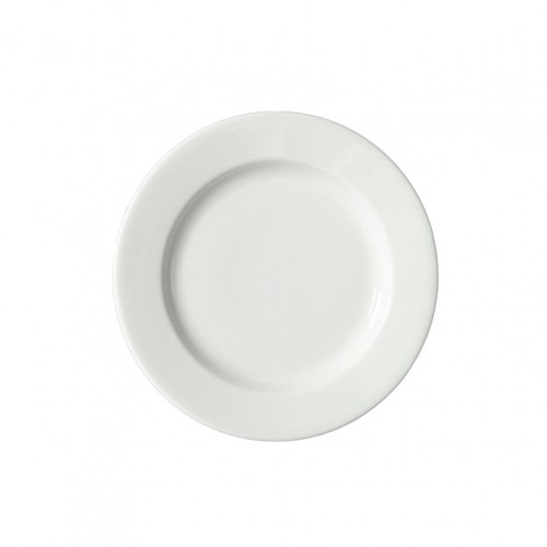 Σετ 6 πιάτα ρηχά πορσελάνης λευκά 25cm c48614