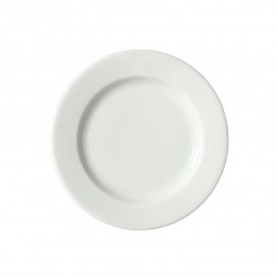 Σετ 6 πιάτα ρηχά πορσελάνης λευκά 27cm c48615