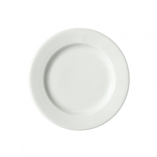 Σετ 6 πιάτα ρηχά πορσελάνης λευκά 27cm c48615