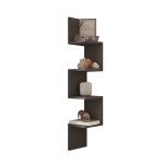 Ράφι Τοίχου ArteLibre DULWICH Ανθρακί Μοριοσανίδα 22x22x117 2cm c486356