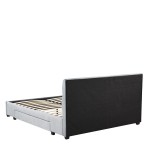 Κρεβάτι Διπλό ArteLibre PRODREAM Γκρι Ύφασμα Στρώμα 160x200cm c486543