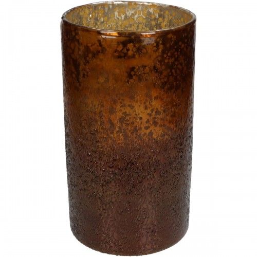 Κηροπήγιο ArteLibre Amber Γυαλί 14x14x25cm c487137