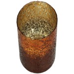 Κηροπήγιο ArteLibre Amber Γυαλί 15x15x16cm c487138