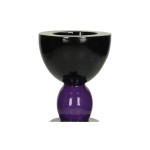Κηροπήγιο ArteLibre Μοβ Polyresin 8 2x8 2x24cm c487222