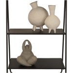 Ραφιέρα ArteLibre Μαύρο Μέταλλο 57x37x110cm c487418