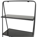 Ραφιέρα ArteLibre Μαύρο Μέταλλο 57x37x110cm c487419