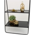 Ραφιέρα ArteLibre Μαύρο Μέταλλο 57x37x110cm c487419