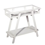 Ραφιέρα Φυτών ArteLibre ALONZA Λευκό MDF Μοριοσανίδα 67x32x67cm c487608