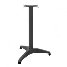 ΒΑΣΗ ΑΛΟΥΜΙΝΙΟΥ 3ΝΥΧΗ 53X53Χ69Υεκ ΜΕ ΣΤΑΥΡΟ 29Χ29εκ HM449 ΓΚΡΙ c488129