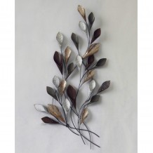 ΜΕΤΑΛΛΙΚΟ ΔΙΑΚΟΣΜΗΤΙΚΟ ΤΟΙΧΟΥ HM7159 ΑΝΘΡΑΚΙ ΧΡΥΣΟ 44x5 5x87Y εκ c488196