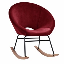 ΠΟΛΥΘΡΟΝΑ ΚΟΥΝΙΣΤΗ PAULINA HM8399 06 ΚΟΚΚΙΝΟ ΒΟΥΡΓΟΥΝΔΙΑΣ ΒΕΛΟΥΔΟ 76X86X76Υ εκ c488209