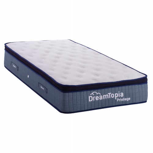 ΣΤΡΩΜΑ DREAMTOPIA σειρά PRIVILEGE HM660 90 POCKET SPRING ΜΕ ΑΝΩΣΤΡΩΜΑ 90X190x29Υεκ c488233