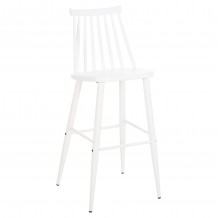 ΣΚΑΜΠΟ ΜΠΑΡ ΨΗΛΟ VANESSA HM8459 11 ΛΕΥΚΟ PP ΛΕΥΚΑ ΜΕΤΑΛ ΠΟΔΙΑ 47x48 5x107Υεκ SET 2τμχ c488254