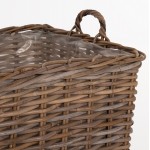 ΣΕΤ ΔΙΑΚΟΣΜΗΤΙΚΑ ΚΑΛΑΘΙΑ KATER HM9657 4ΤΜΧ ΑΠΟ KUBU RATTAN ΣΕ ΓΚΡΙ 52x52x50-57Υεκ c488257