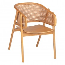 ΠΟΛΥΘΡΟΝΑ KENLEE HM9872 ΦΡΑΞΙΝΟΣ ΚΑΙ ΦΥΣΙΚΟ RATTAN RATTAN ΣΕ ΦΥΣΙΚΟ 57 5x55x81Yεκ c488296