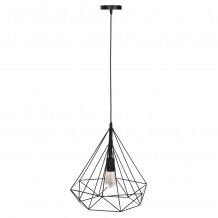 ΦΩΤΙΣΤΙΚΟ ΟΡΟΦΗΣ ΚΡΕΜΑΣΤΟ HM4040 ΜΕΤΑΛΛΙΚΟ ΚΑΠΕΛΟ ΜΑΥΡΟ 25x22x123Yεκ c488318