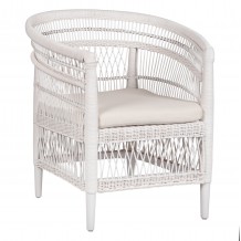 ΠΟΛΥΘΡΟΝΑ MALAWI HM9635 02 ΞΥΛΟ ΜΑΟΝΙ ΜΕ RATTAN ΛΕΥΚΟ-ΛΕΥΚΟ ΜΑΞΙΛΑΡΙ 80x70x86Υεκ c488325