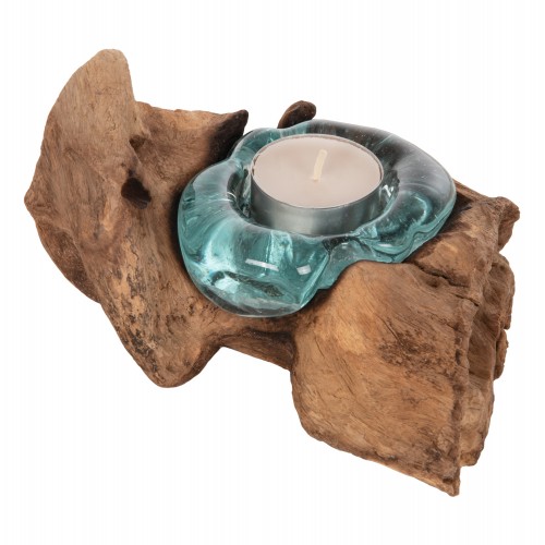 ΕΠΙΤΡΑΠΕΖΙΟ ΔΙΑΚΟΣΜΗΤΙΚΟ ΓΙΑ ΚΕΡΙ 1 ΘΕΣH HM4283 ΜΑΣΙΦ ΞΥΛΟ ΤΕΑΚ ΓΥΑΛΙ-ΦΥΣΙΚΟ c488349