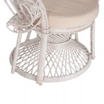 ΠΟΛΥΘΡΟΝΑ ROYAL PEACOCK HM9342 02 RATTAN ΣΕ ΛΕΥΚΟ-ΜΑΞΙΛΑΡΙ ΛΕΥΚΟ 114x72x150Yεκ c488353