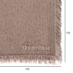 ΡΙΧΤΑΡΙ ME ΚΡΟΣΙΑ DREAMTOPIA HM12164 01 ΣΕ ΚΑΦΕ ΧΡΩΜΑ 178X178εκ c488420