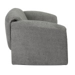 ΚΑΝΑΠΕΣ ΔΙΘΕΣΙΟΣ LAFORGE HM9680 01 ΜΕΤΑΛΛΙΚΟΣ ΣΚΕΛΕΤΟΣ-ΓΚΡΙ ΜΠΟΥΚΛΕ ΥΦΑΣΜΑ 160x80x63Υεκ c488434