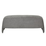 ΚΑΝΑΠΕΣ ΔΙΘΕΣΙΟΣ LAFORGE HM9680 01 ΜΕΤΑΛΛΙΚΟΣ ΣΚΕΛΕΤΟΣ-ΓΚΡΙ ΜΠΟΥΚΛΕ ΥΦΑΣΜΑ 160x80x63Υεκ c488434