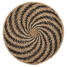 ΔΙΑΚΟΣΜΗΤΙΚΟ ΤΟΙΧΟΥ ΣΤΡΟΓΓΥΛΟ HM7830 02 ΣΠΙΡΑΛ ΟΨΗ-SEAGRASS ΣΕ ΜΑΥΡΟ-ΦΥΣΙΚΟ Φ61x3εκ c488451